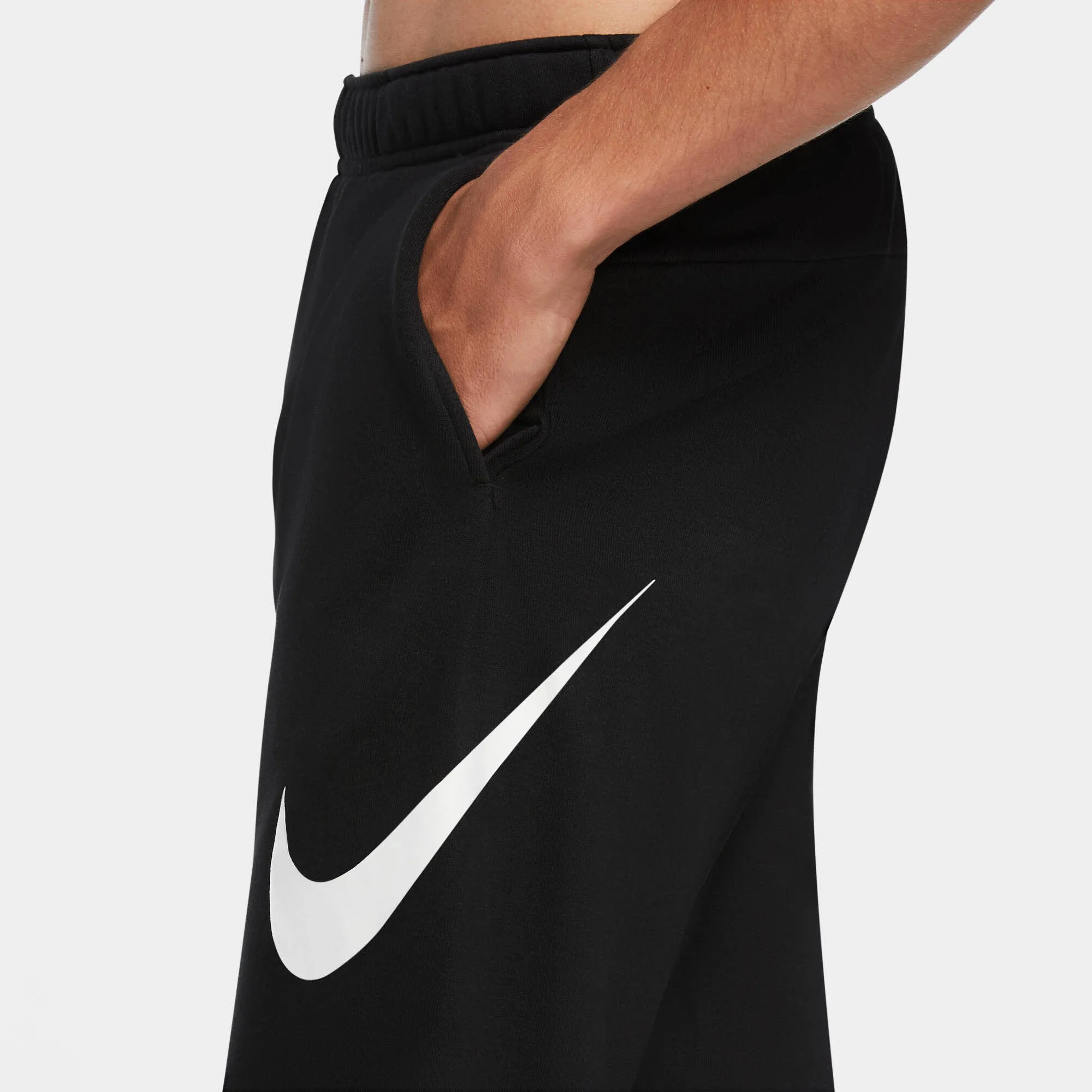 Nike Dri-Fit  Graphic Herren Trainingshose Schwarz