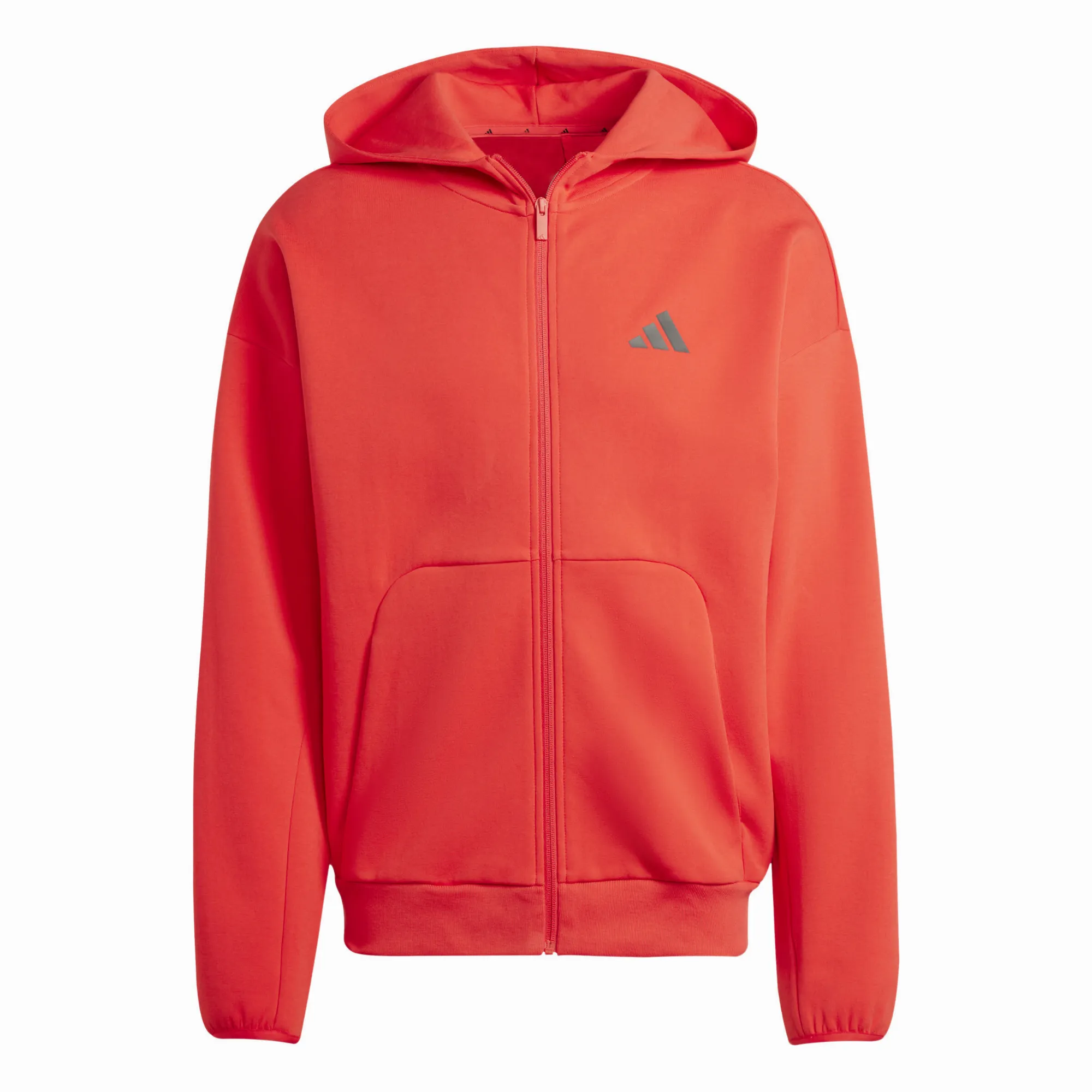 adidas Future Icons Small Logo Kapuzenjacke Sweatjacke Herren rot