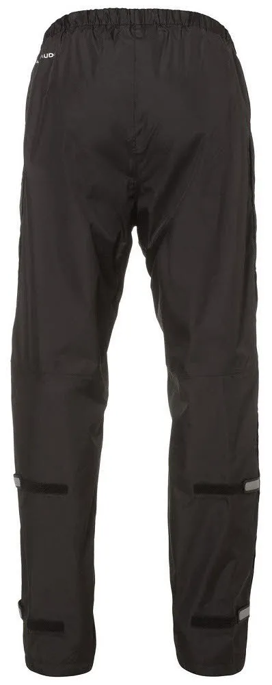 Vaude Fluid Full-Zip Pants II Herren Regenhose Multifunktionshose schwarz NEU