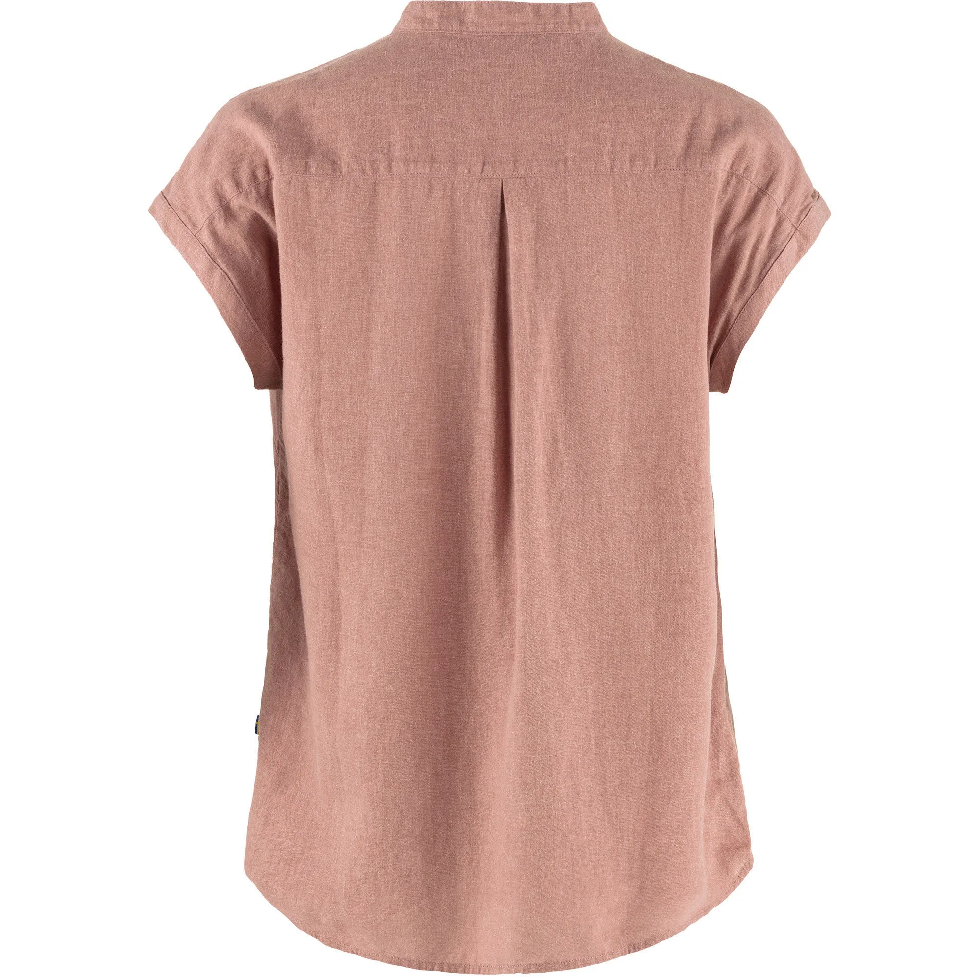 Fjällräven Övik Hemp Shirt SS W Bluse Hemd Damen rosa