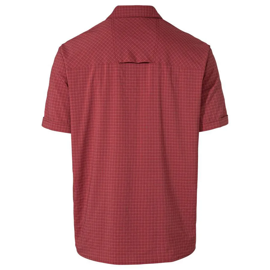 Vaude Seiland IV Herren Shirt Hemd Karohemd rot