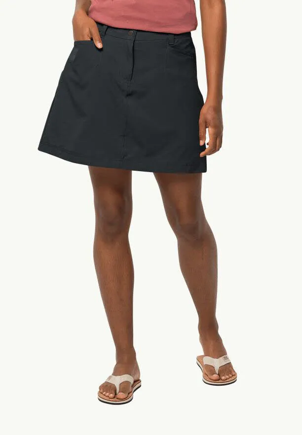 Jack Wolfskin Sonora Skort Damen Wander-Rock schwarz