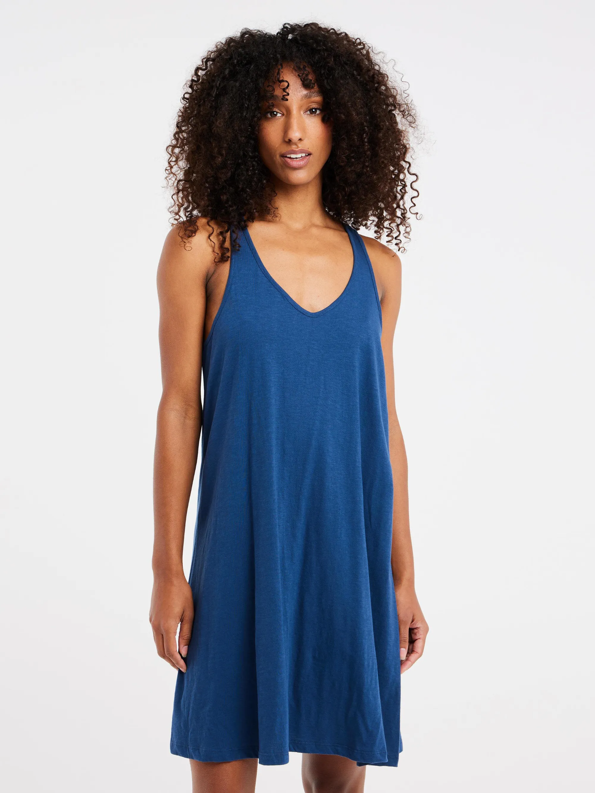 Protest Prtfeline Kleid Damen Sommerkleid blau