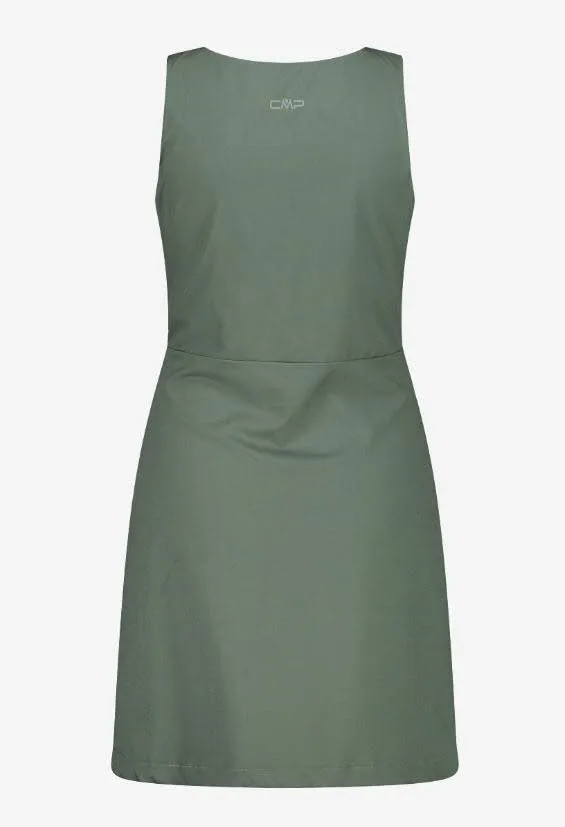 CMP Damen Skaterkleid aus Stretch-Stoff grün