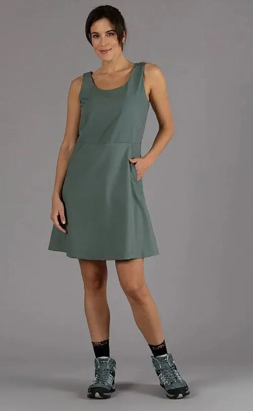 CMP Damen Skaterkleid aus Stretch-Stoff grün