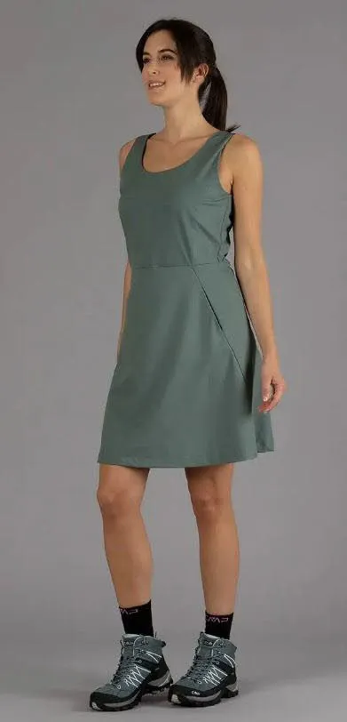 CMP Damen Skaterkleid aus Stretch-Stoff grün