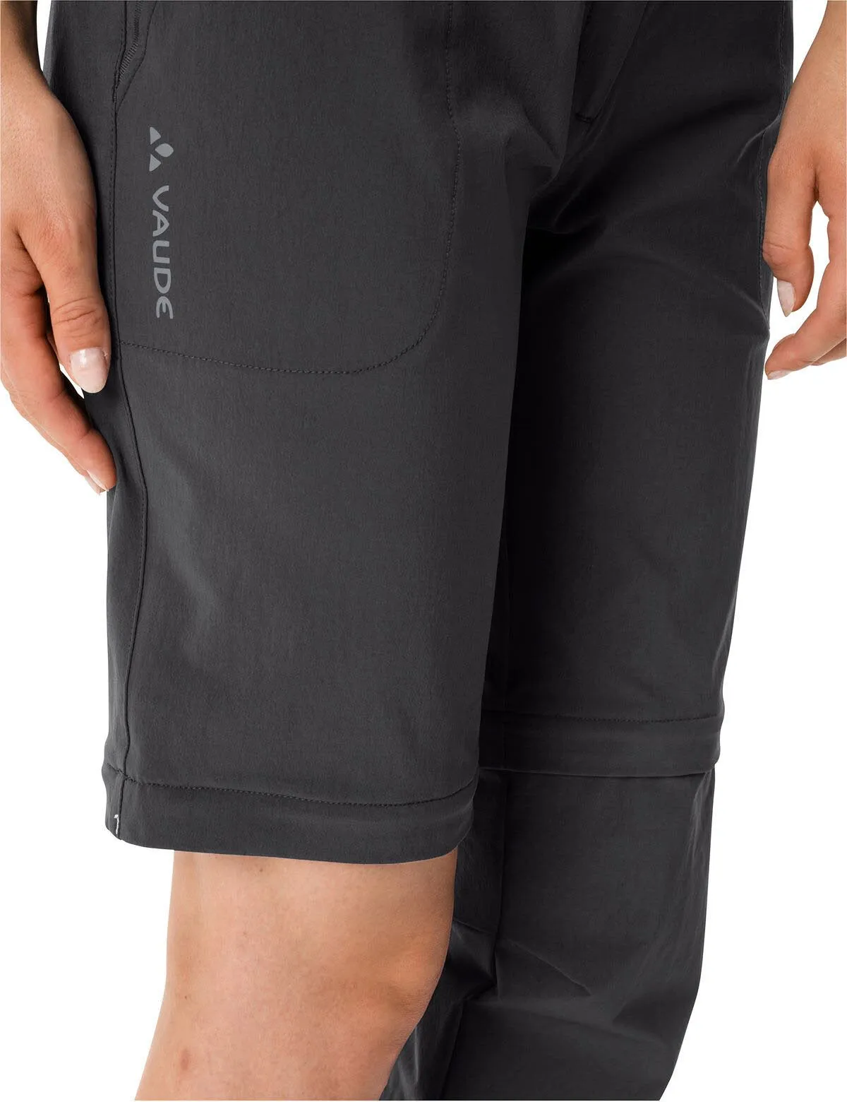 Vaude Farley Stretch ZO Pants II Damen Wanderhose Trekkinghose ungefüttert schwarz NEU
