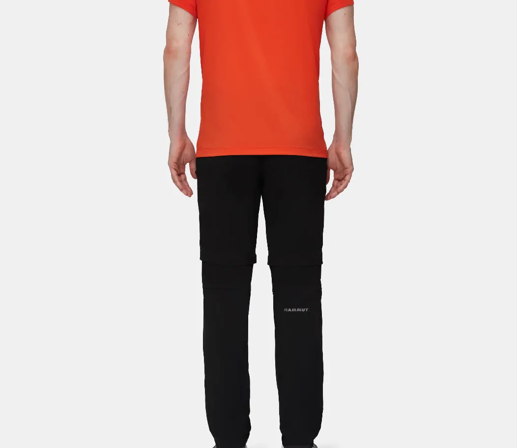 Mammut Runbold Zip Off Pants Herren Wanderhose Trekkinghose schwarz