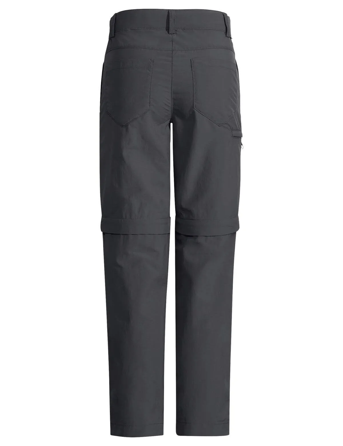 Vaude Detective Antimos ZO Pants Kinder Wanderhose Zipoff Unisex grau NEU