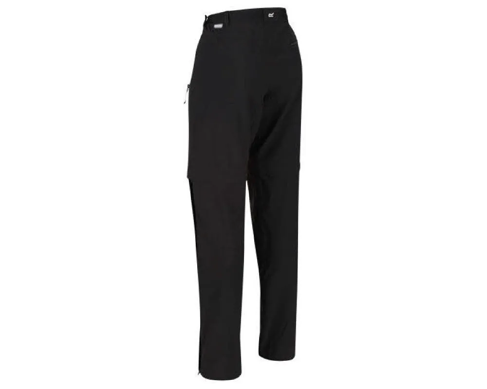 Regatta Xert Str Z/O III Herren Zip-Off Wanderhose Trekkinghose schwarz NEU