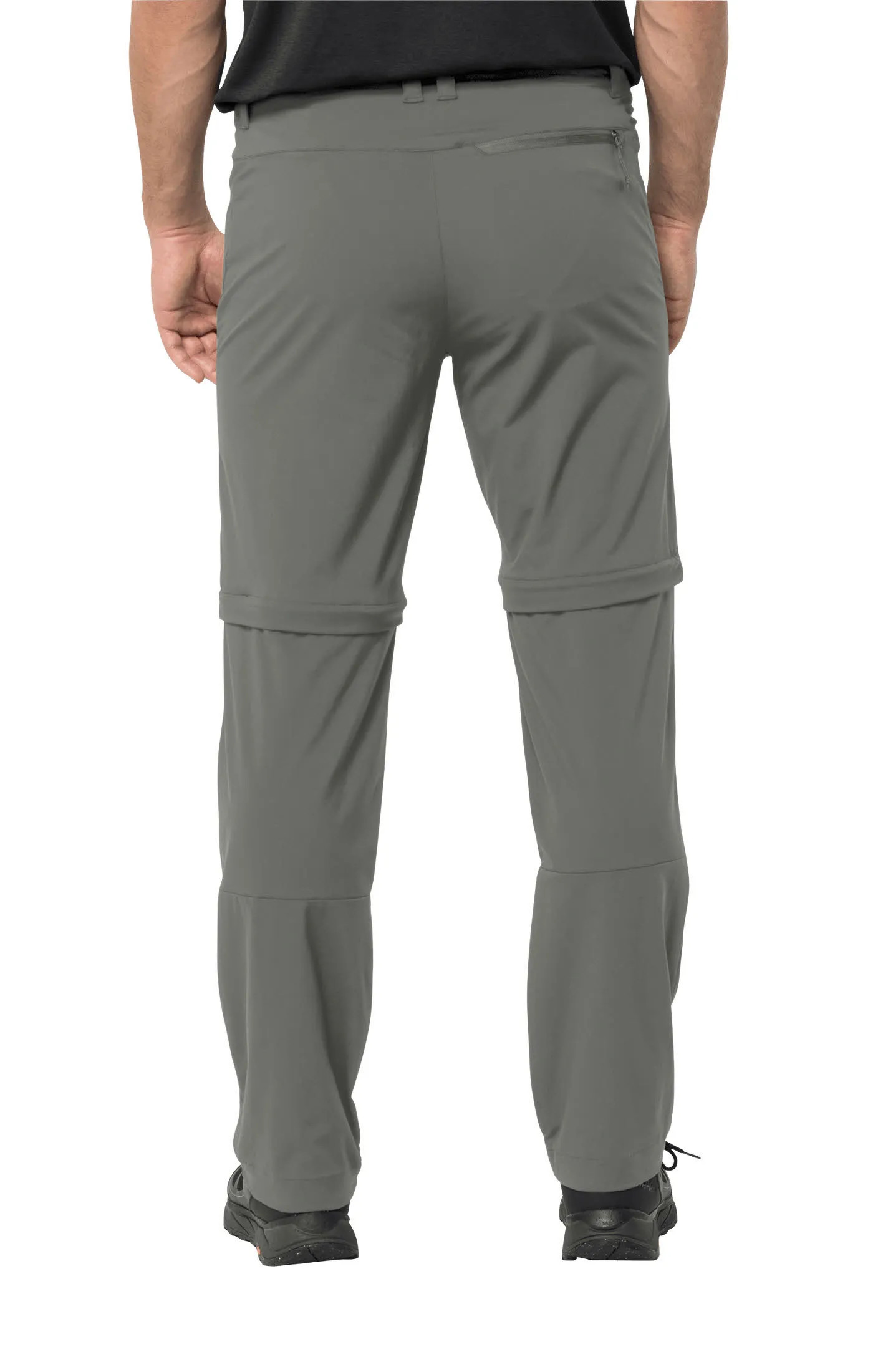 Jack Wolfskin Glastal Zip Off Pants M Wanderhose Herren grün