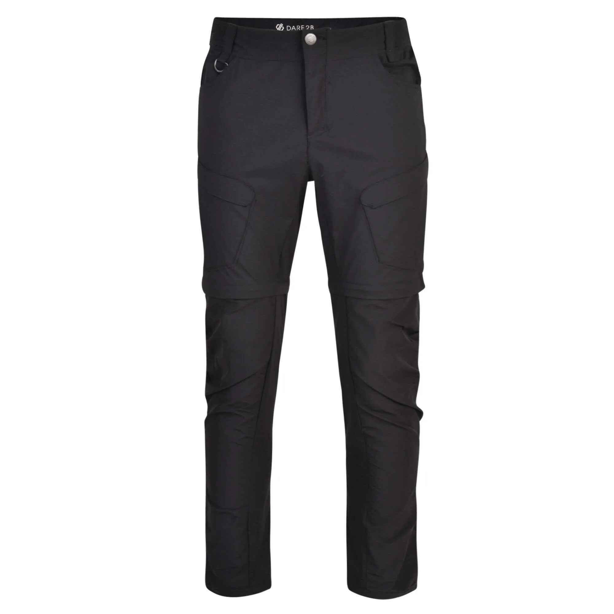 Dare2B Tuned In II Herren Ziphose Wanderhose Schwarz