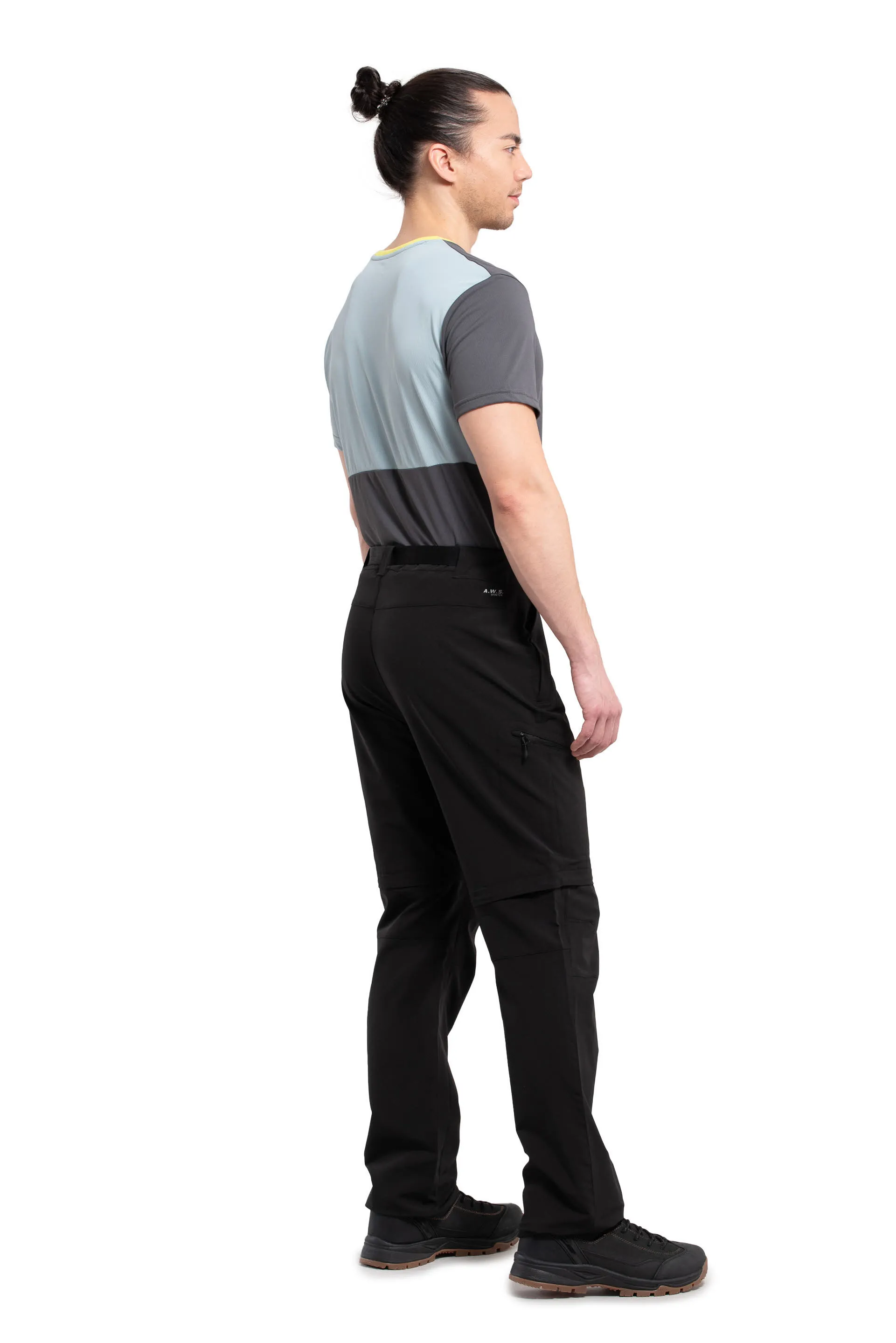 Icepeak Barwick Herren Wanderhose Outdoor-Hose Trekking-Hose schwarz