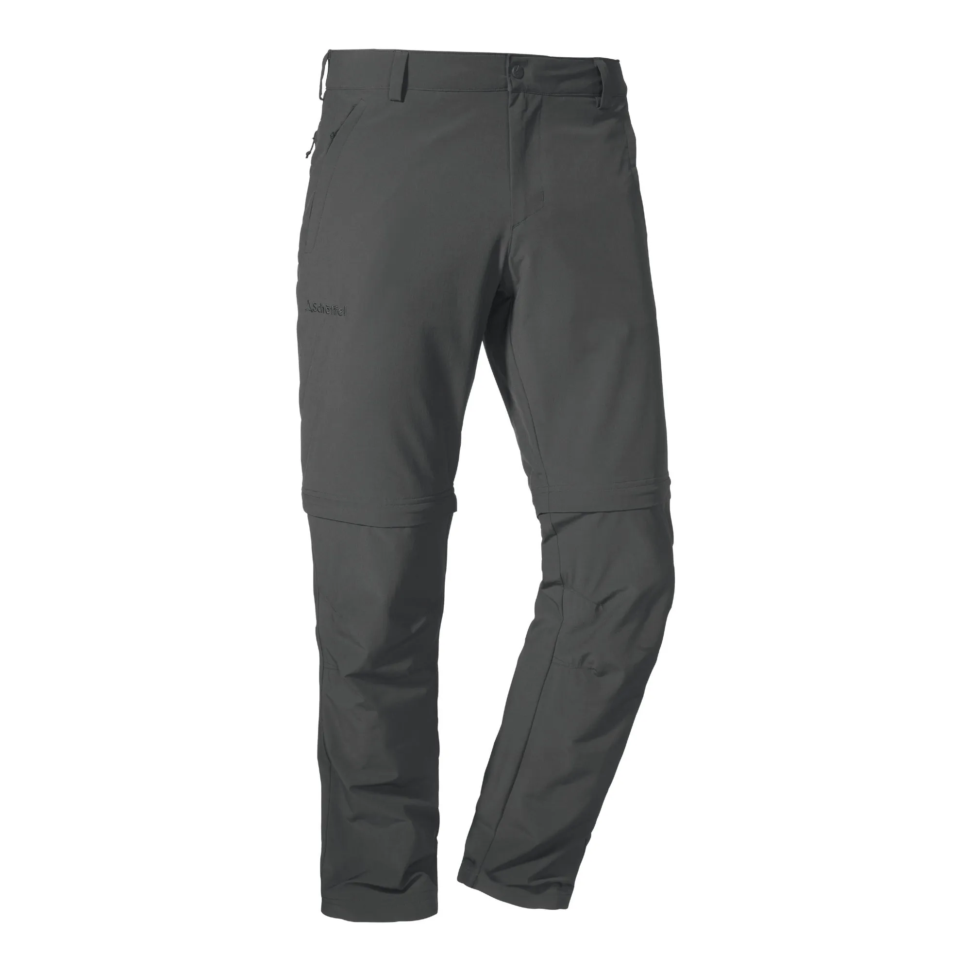 Schöffel Folkstone Zip Off Herren Wanderhose Trekkinghose Outdoorhose grau