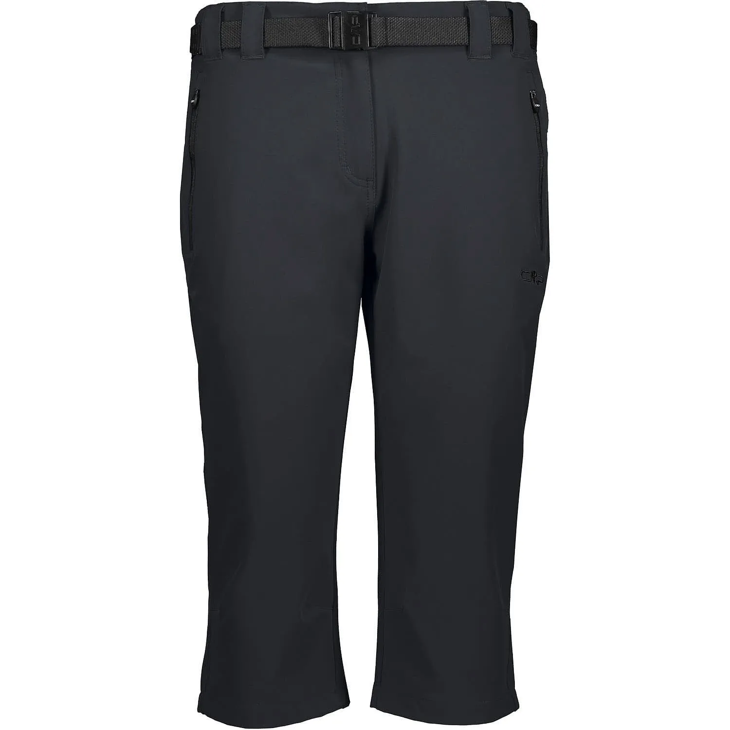 CMP Capri Damen 3/4 Trekkinghose Wanderhose Outdoor Freizeit grau NEU