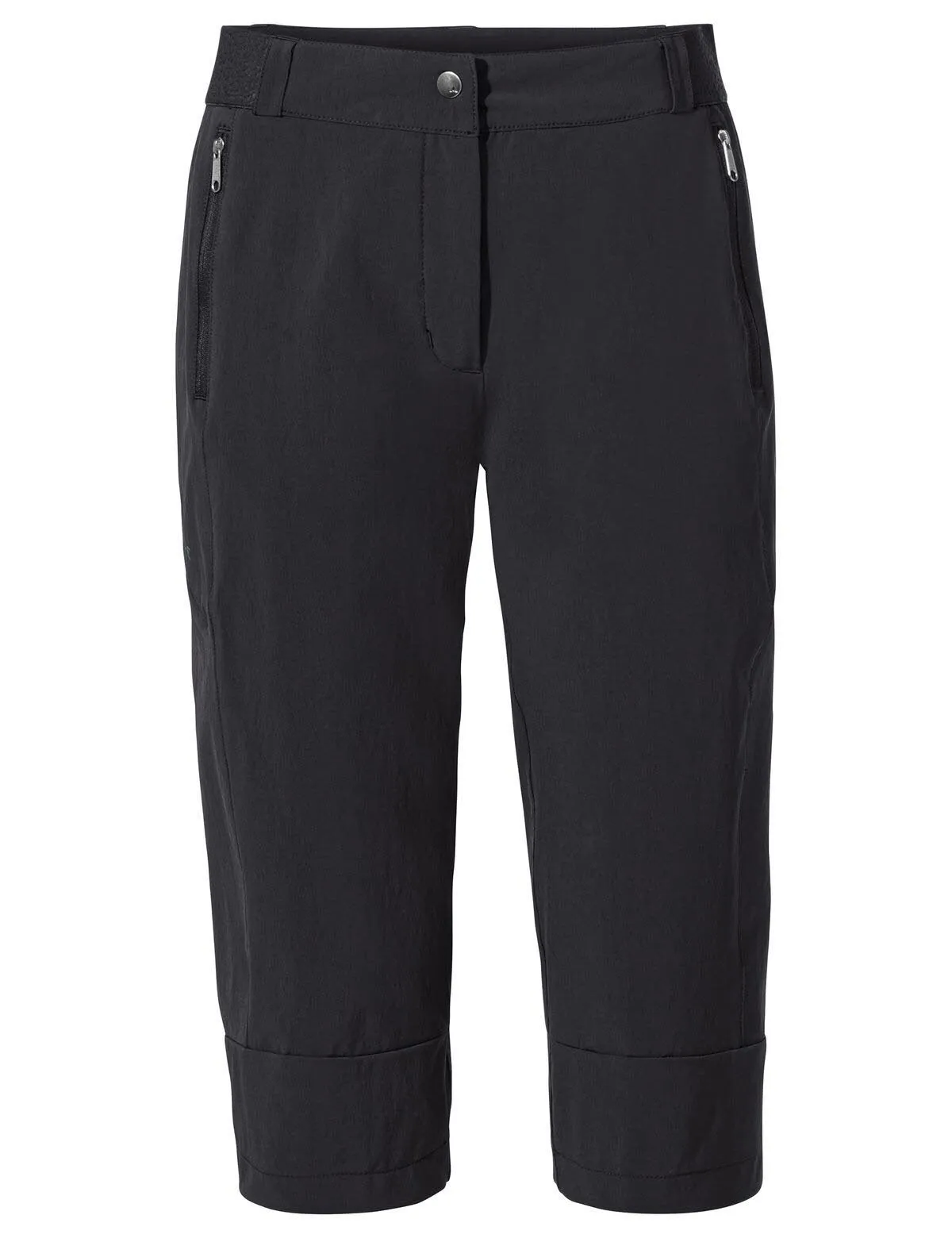 Vaude Farley Stretch Capri Wanderhose Damen schwarz NEU