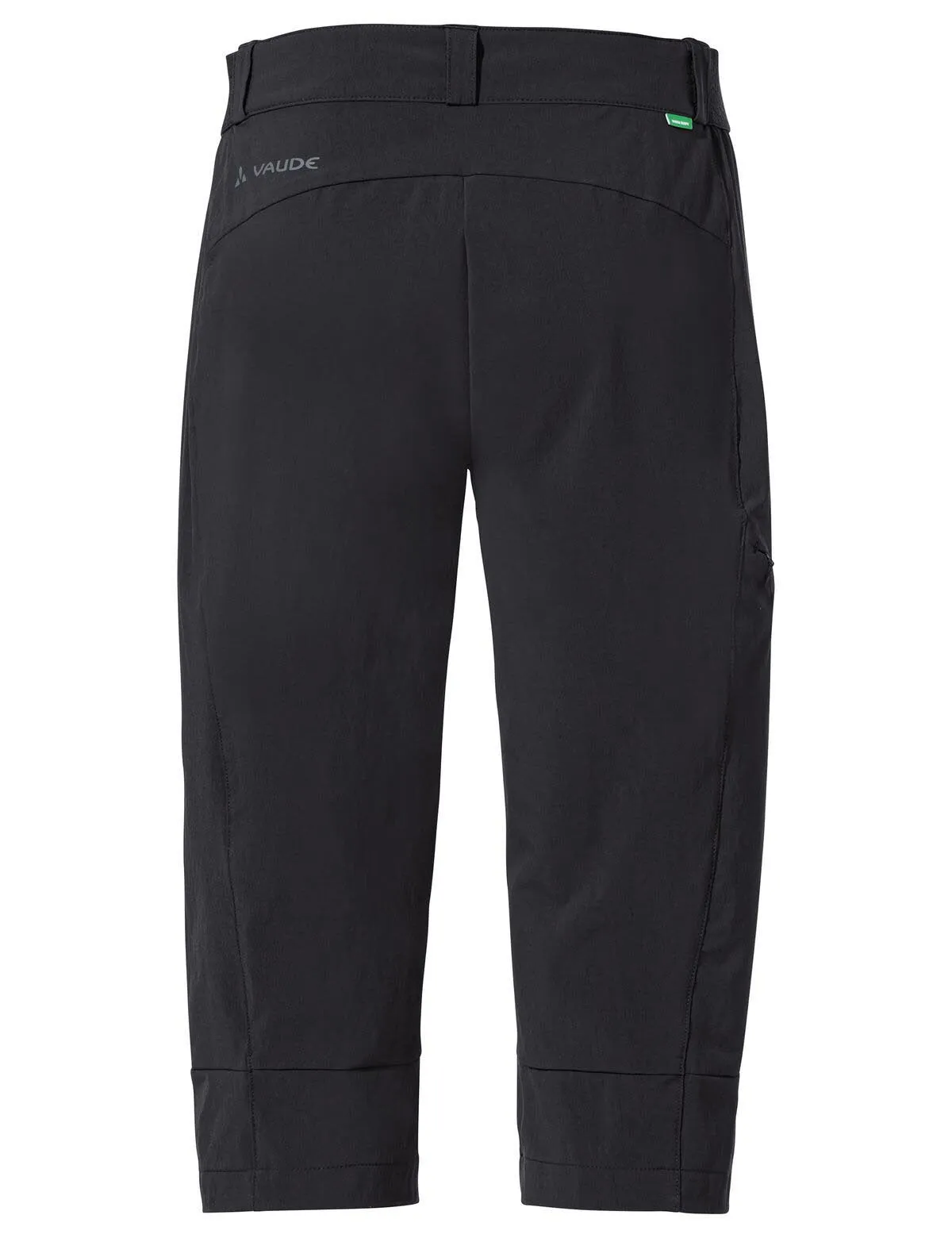 Vaude Farley Stretch Capri Wanderhose Damen schwarz NEU