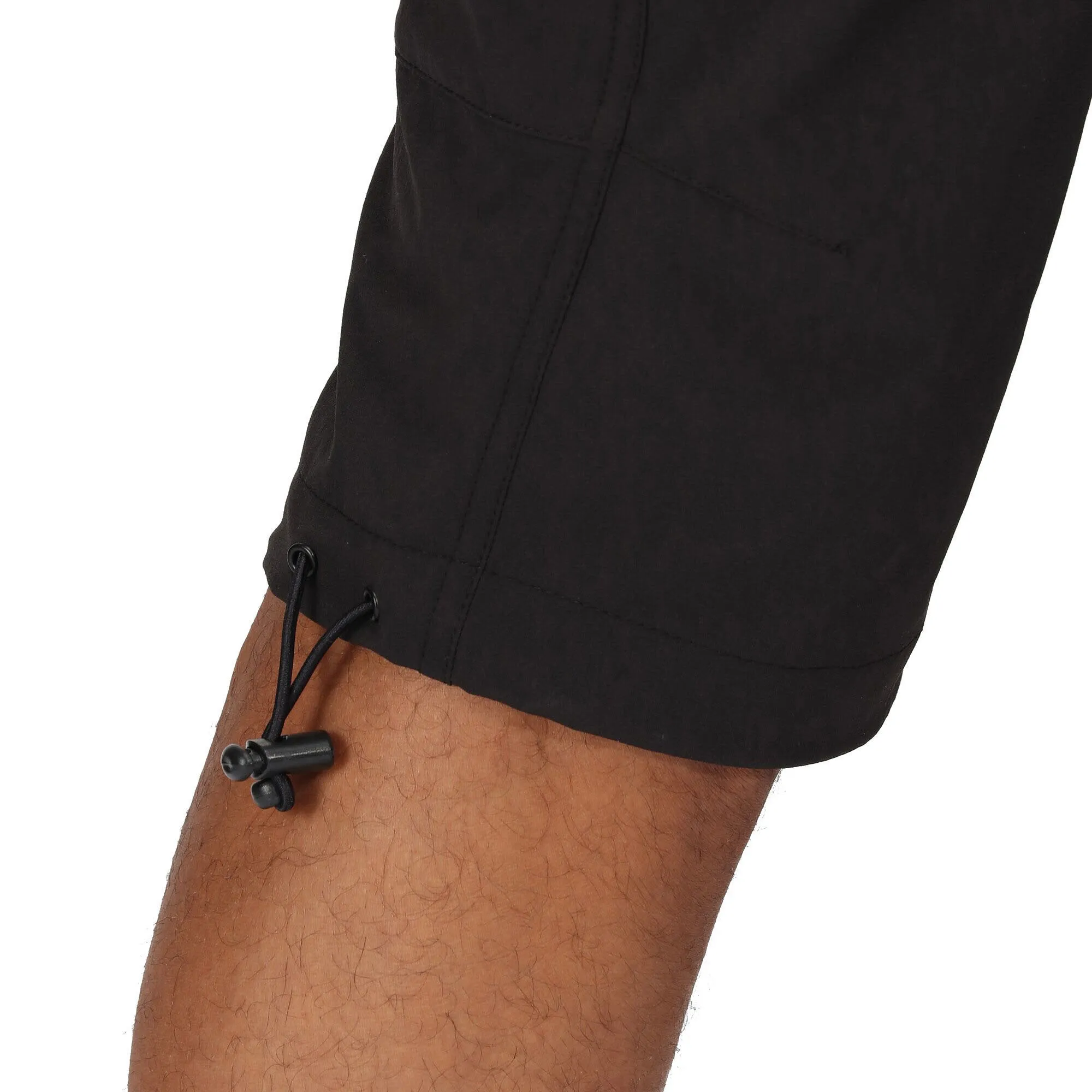 Regatta Xert Caprill Herren 3/4 Wanderhose Schwarz