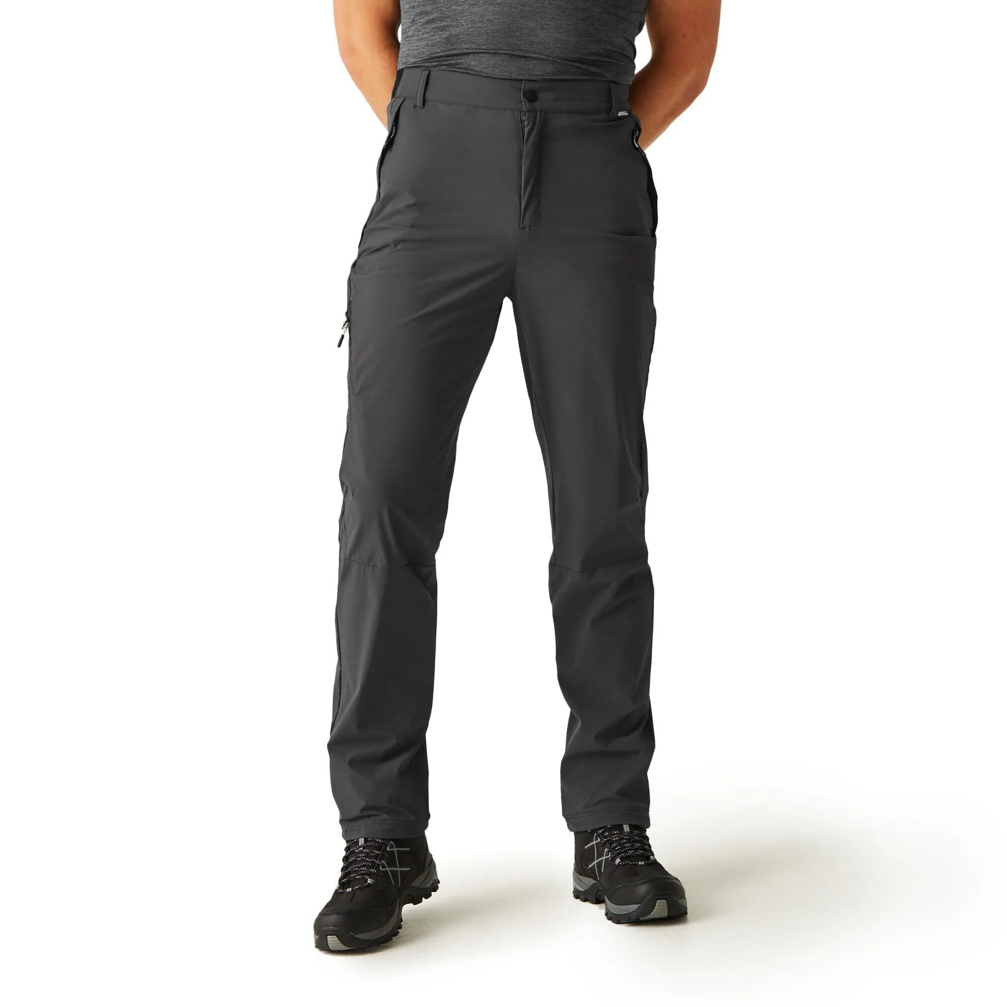 REGATTA Travel Light Wanderhose Herren grau