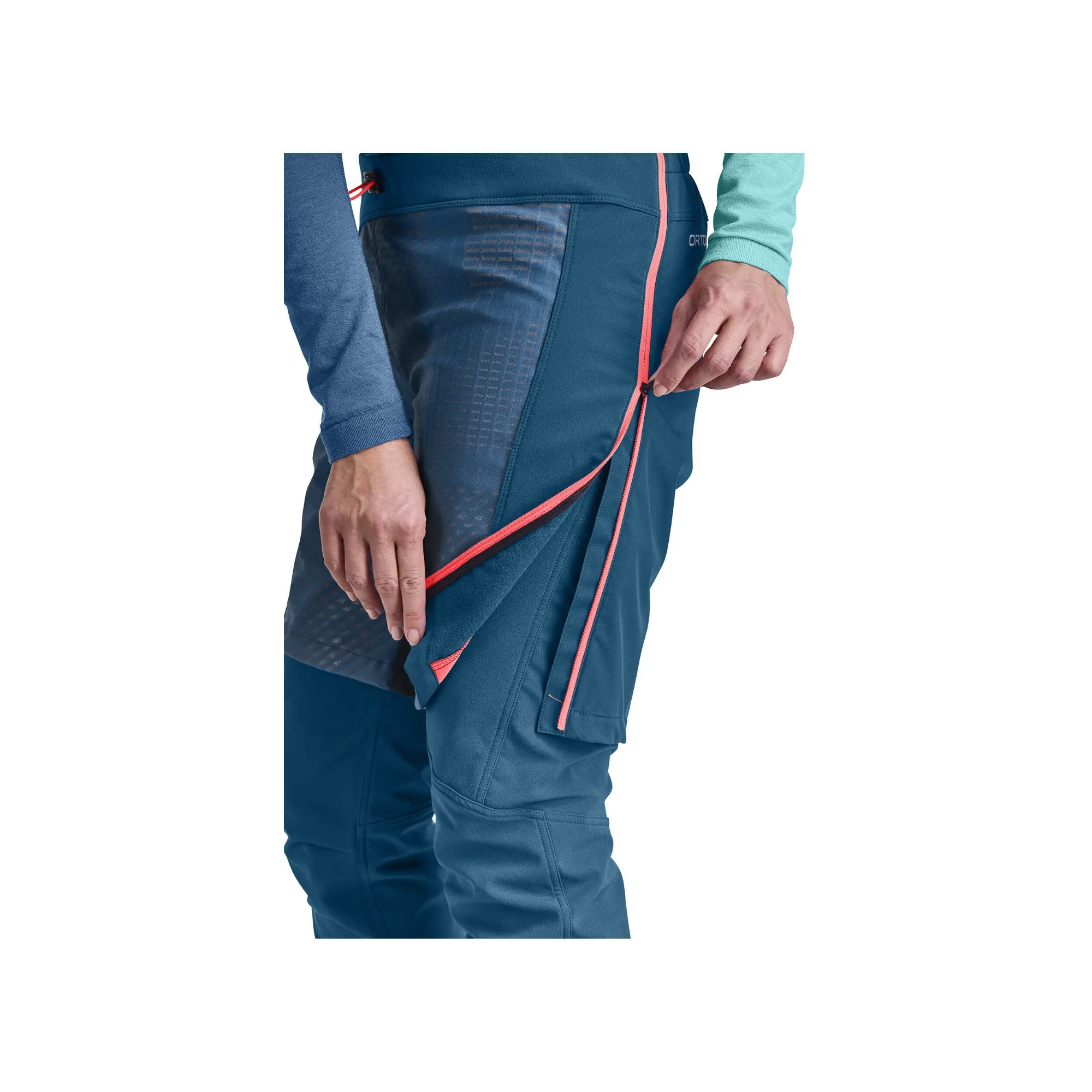 Ortovox COL BECCHEI WB Shorts Damen kurze Hose Funktionshose blau