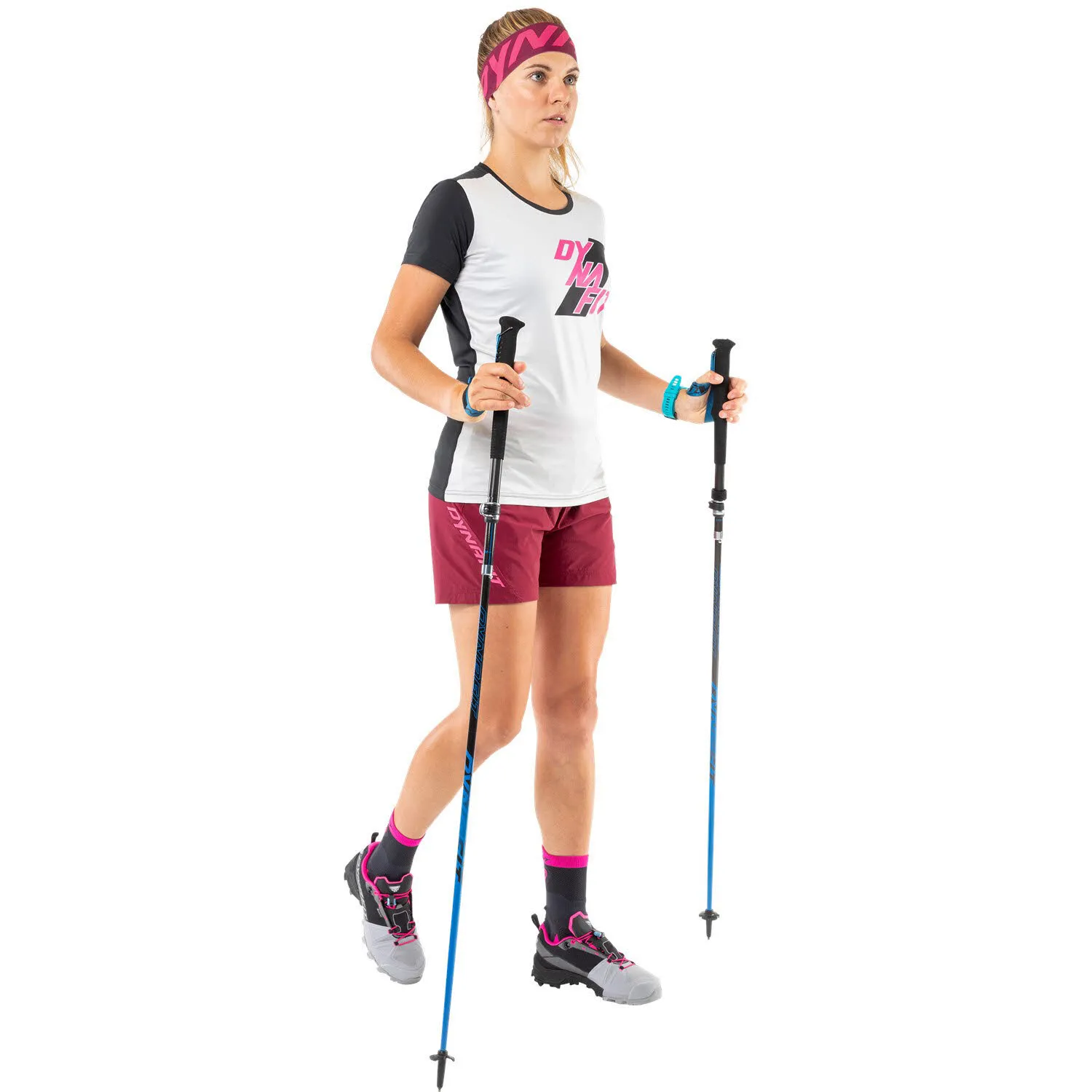 Dynafit Transalper Hybrid Shorts Damen Wandershorts Outdoorshorts schwarz