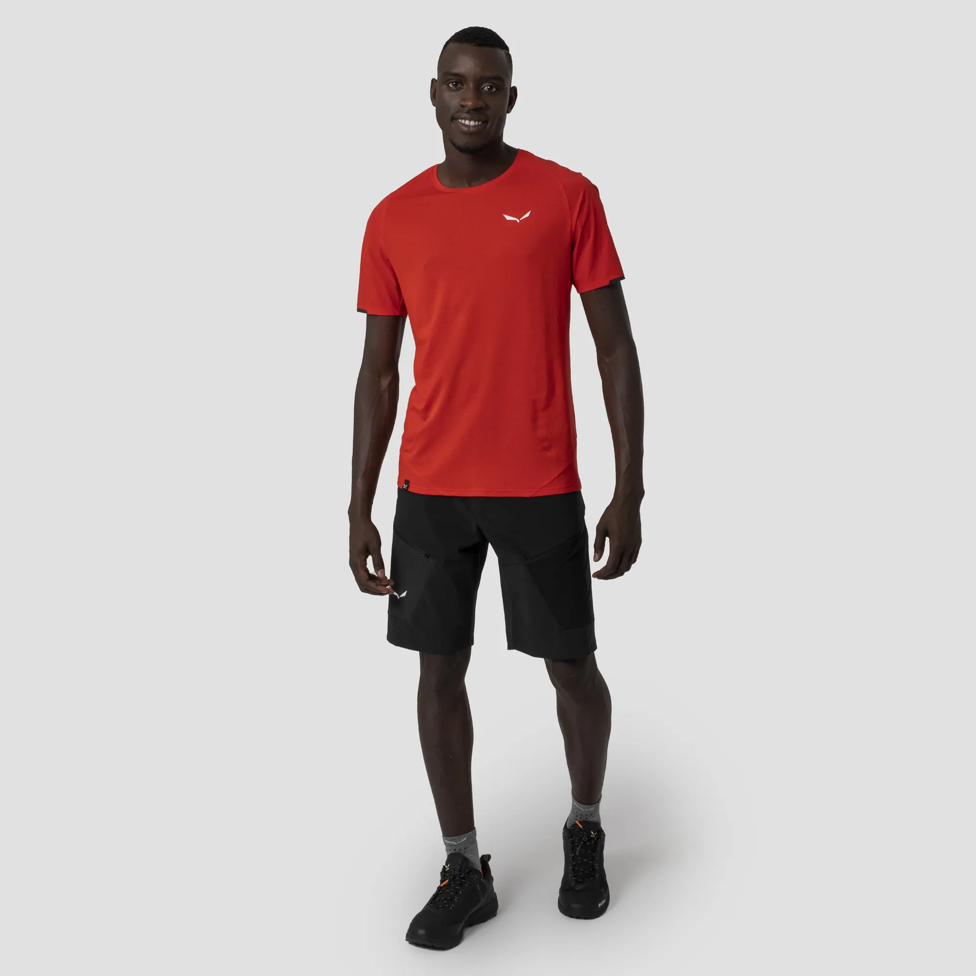 Salewa PEDROC 3 DST M CARGO SHORTS Herren Wandershorts Trekkingshorts schwarz NEU