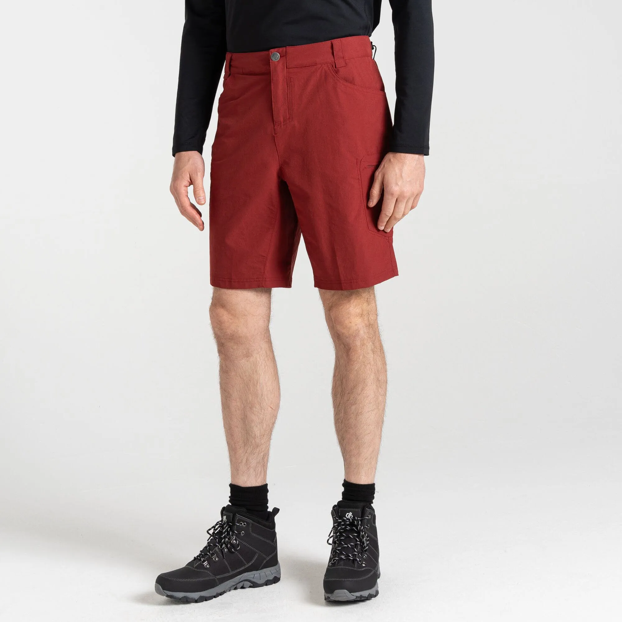 DARE2B Tuned In II Walkingshorts Herren Shorts kurze Hose rot