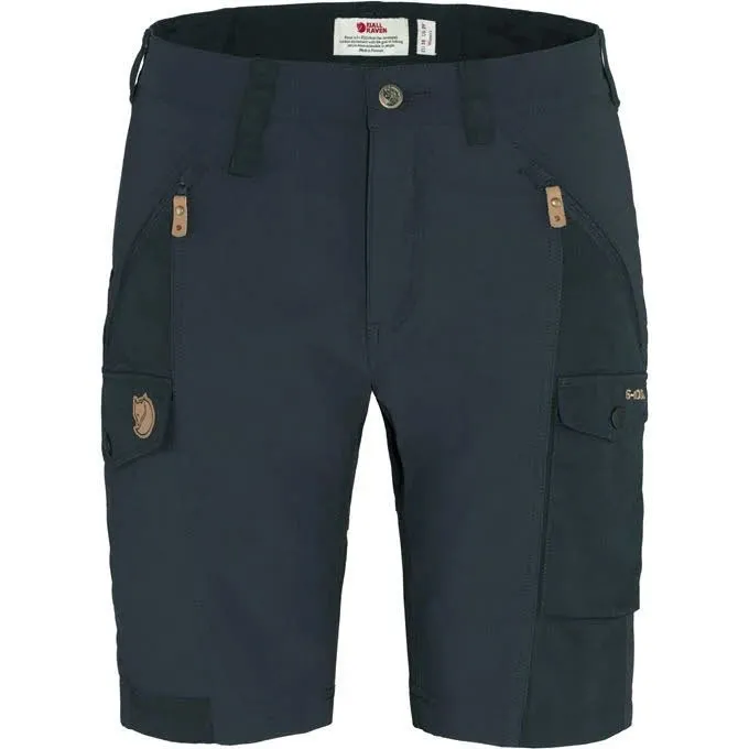 Fjällräven Nikka Shorts Curved W Damen Trekkingshorts Bergsport blau NEU