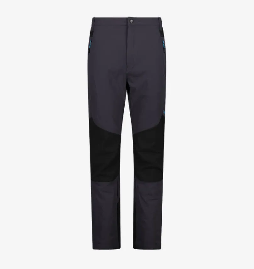 CMP MAN LONG PANT Herren Trekkinghose ungefüttert schwarz NEU