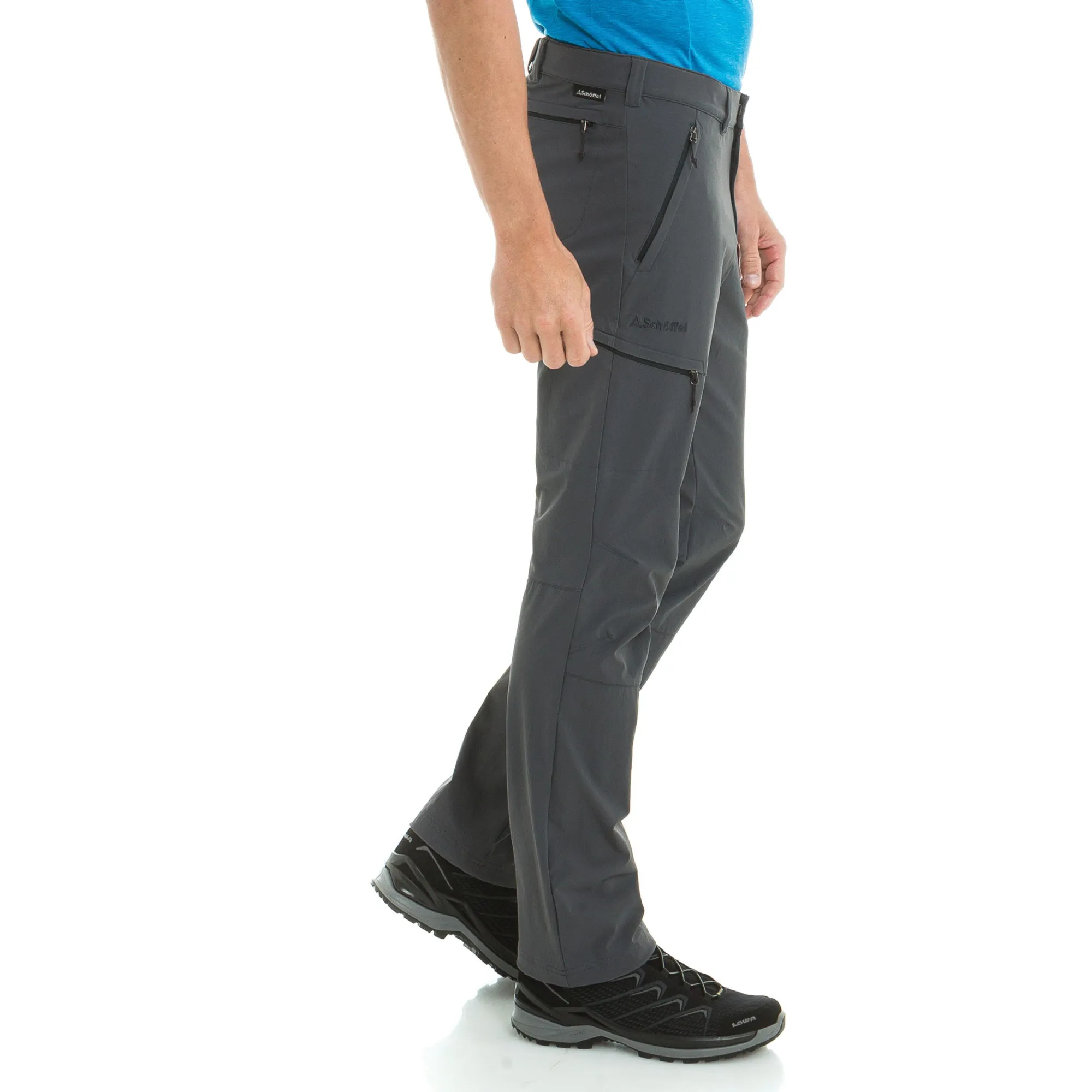 Schöffel Pants Koper1 Herren Wanderhose Trekkinghose grau