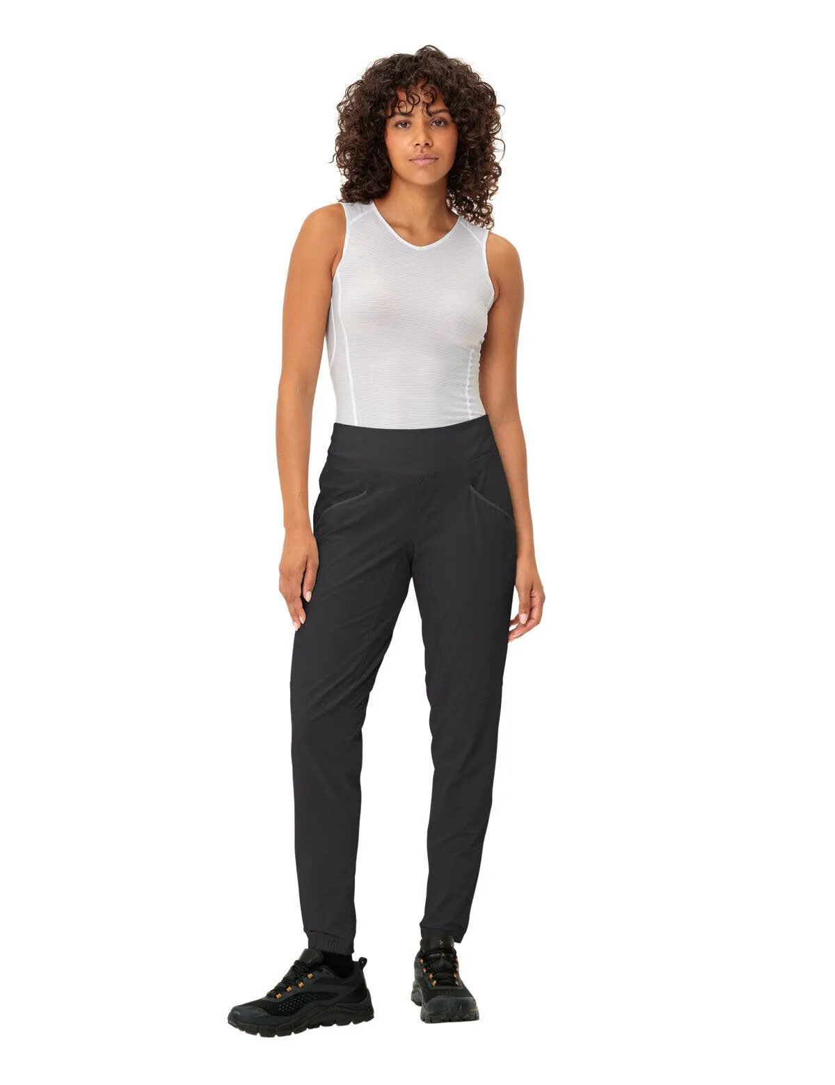 Vaude Scopi Damen Bergsporthose Leichte Hose Trainingshose schwarz