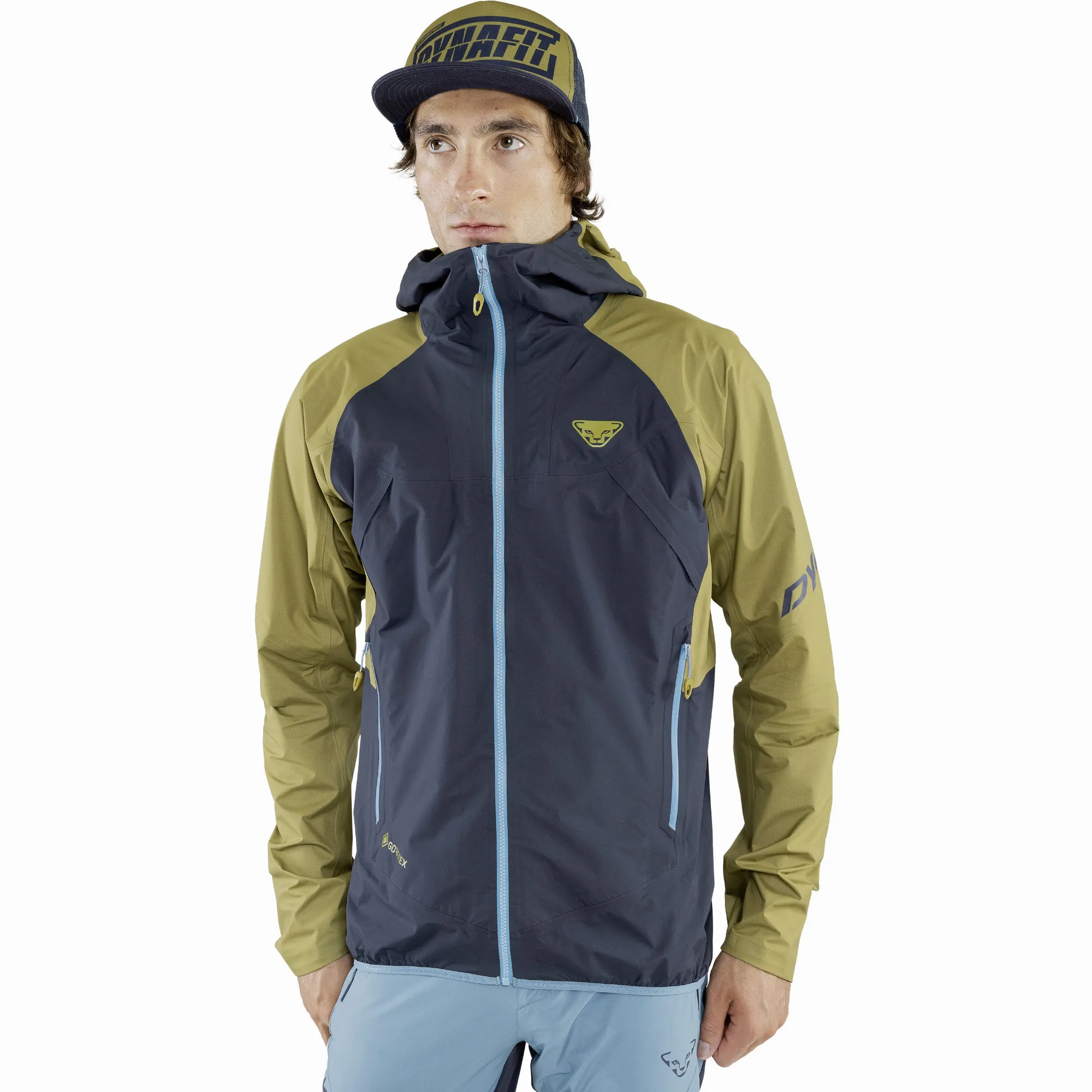 Dynafit Transalper GTX Herren Regenjacke grün