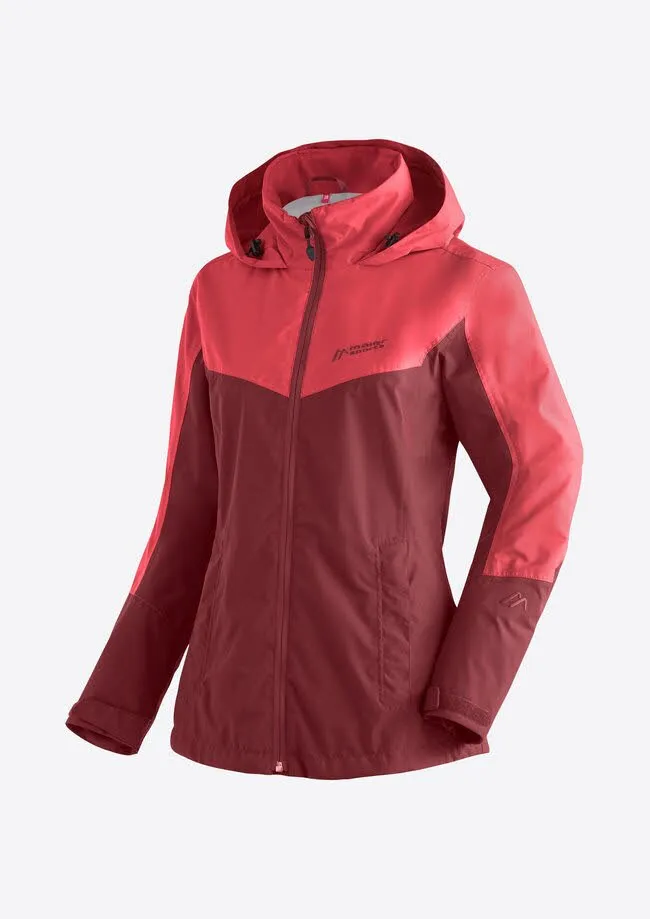 Maier Sports Partu W Da-Jacke mTEX Damen Outdoor Wanderjacke Regenjacke rot NEU
