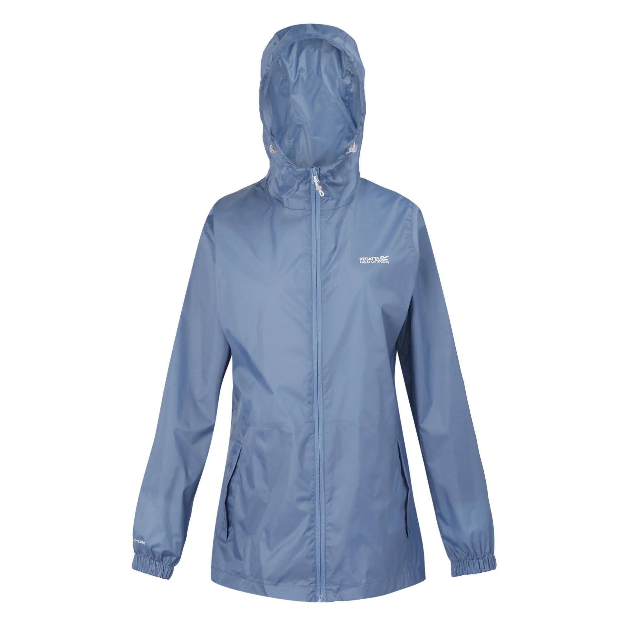REGATTA Damen Pack It Jacke III Regenjacke packbar hellblau
