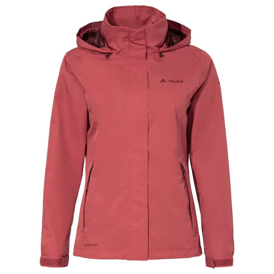 Vaude Escape Light Damen Regenjacke Kapuzenjacke rot