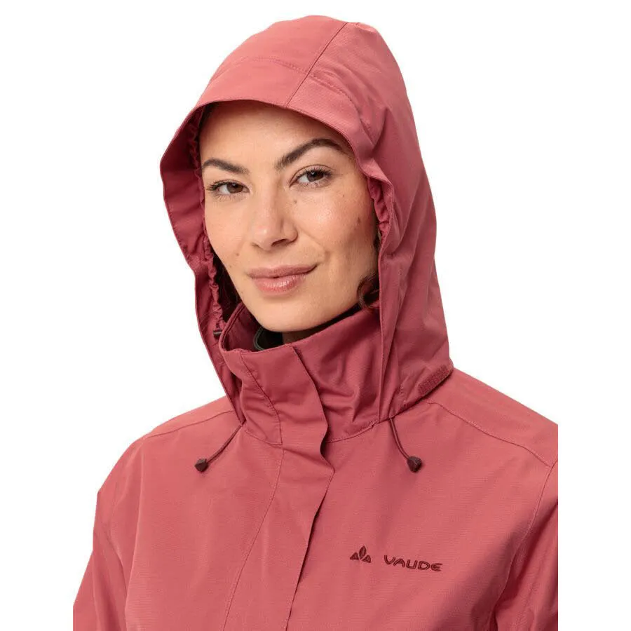 Vaude Escape Light Damen Regenjacke Kapuzenjacke rot