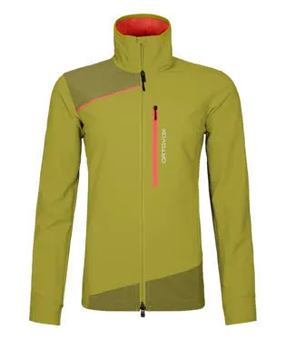 Ortovox PALA LIGHT JACKET W Damen Softshelljacke Kletterjacke Bergsport gelb NEU