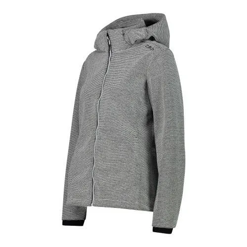 CMP DA JACKET ZIP HOOD Softshell-Jacke Kapuzenjacke Outdoorjacke Damen grau NEU