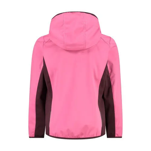 CMP Softshelljacke Mädchen wasserdicht winddicht rosa