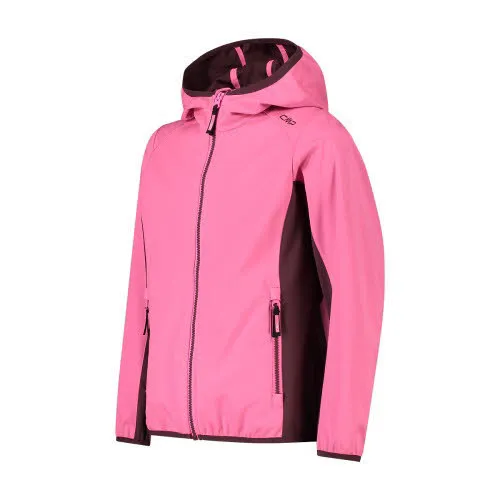 CMP Softshelljacke Mädchen wasserdicht winddicht rosa