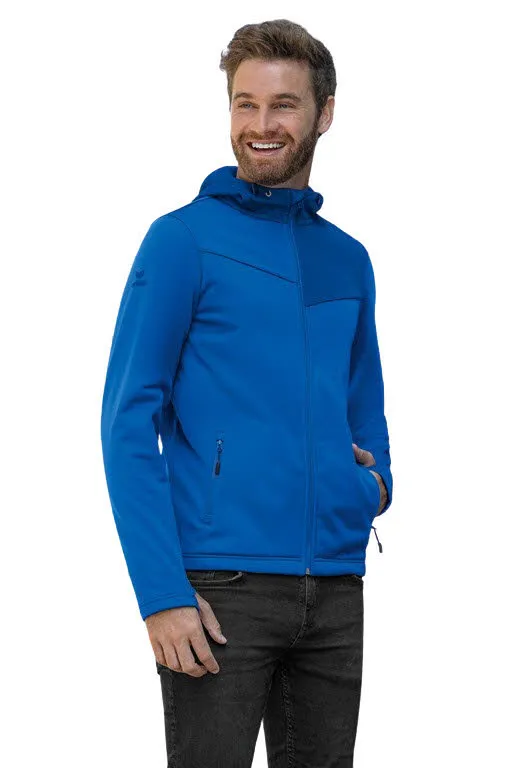 Erima softshell jacket Herren Softshelljacke Trainingsjacke blau NEU