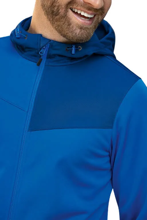 Erima softshell jacket Herren Softshelljacke Trainingsjacke blau NEU