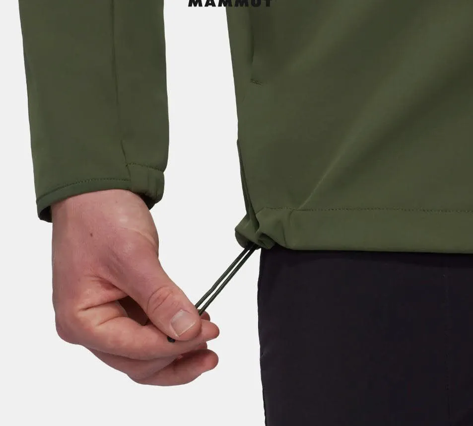 Mammut Ultimate Comfort SO Herren Kapuzenjacke Wanderjacke grün