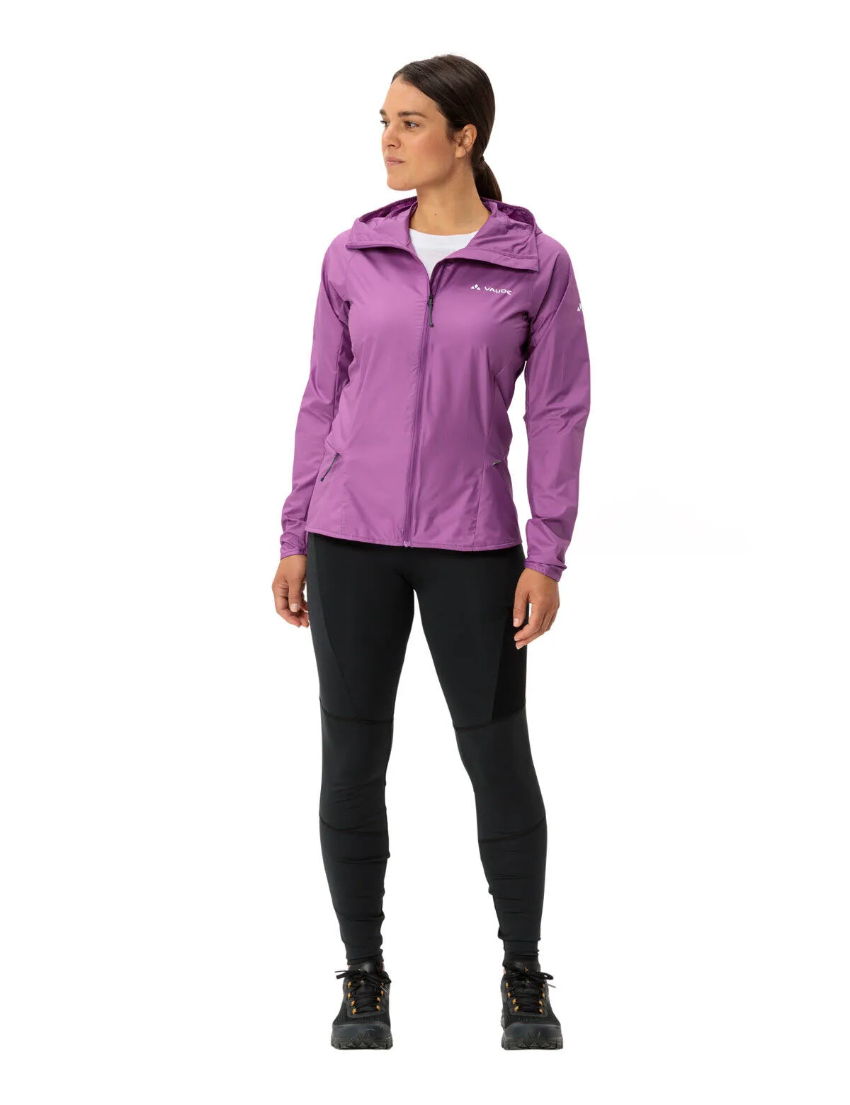 Vaude Women's Scopi Wind Jacket Windjacke Laufjacke Damen lila