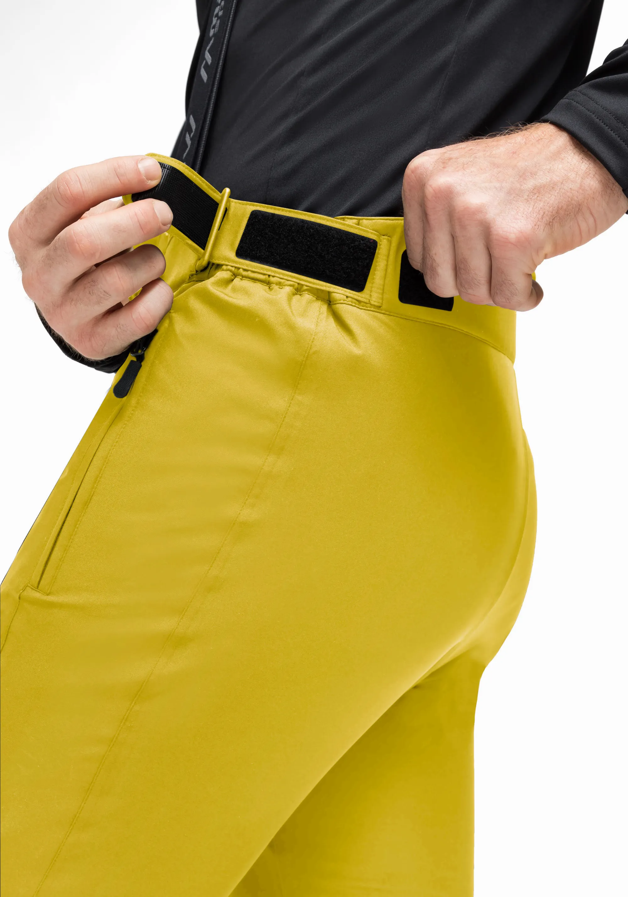 Maier Sports Joscha Slim Herren Skihose Snowboardhose Schneehose gelb