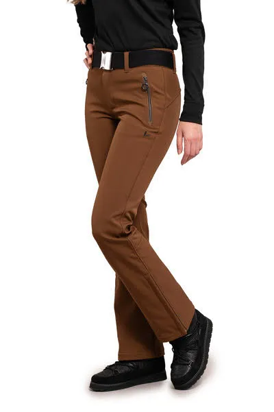 Luhta JOENTAUS Skihose Schneehose Damen braun