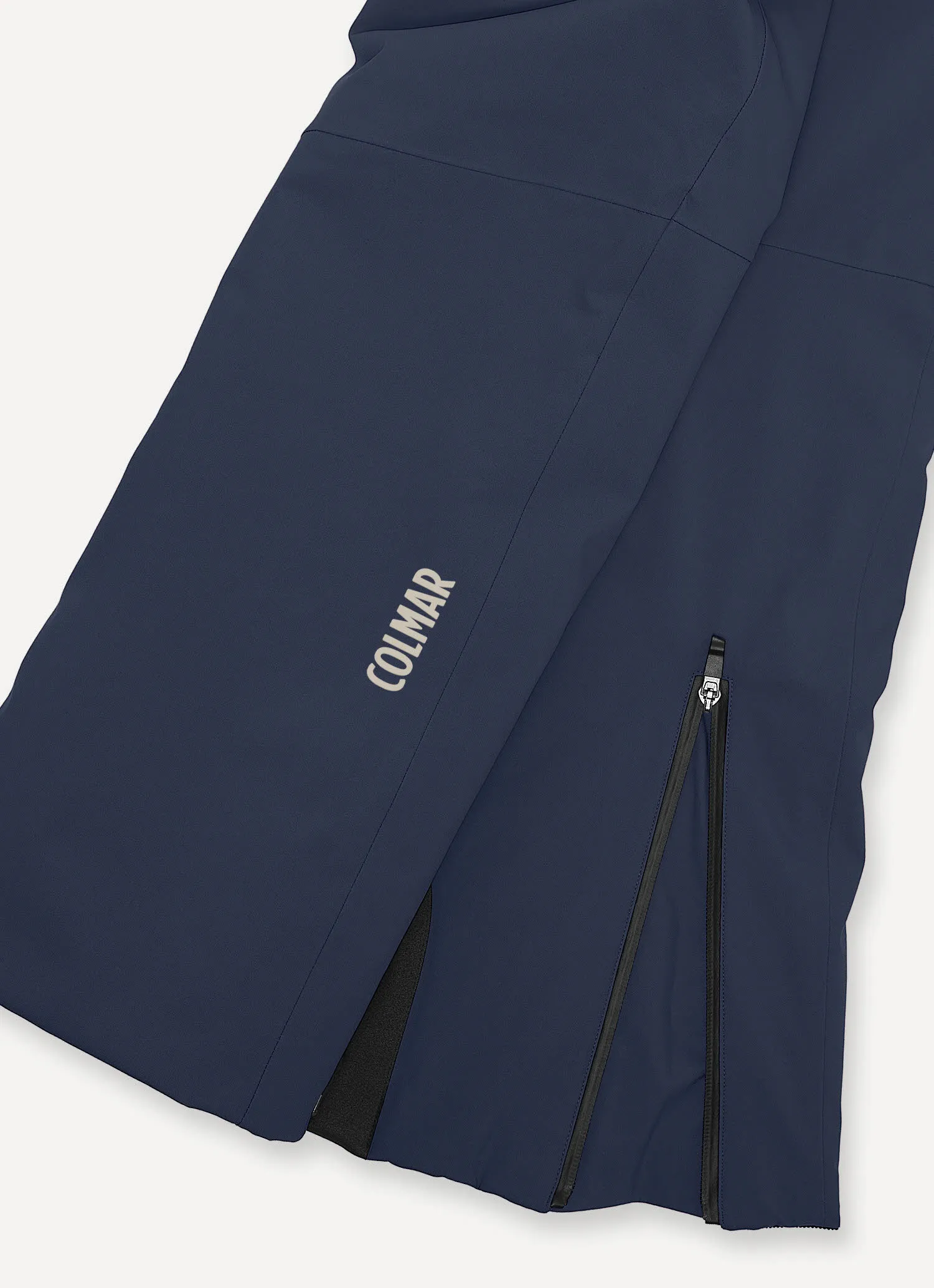 Colmar Herren Wattierte Ski-Latzhose im Slim Fit Skihose dunkelblau