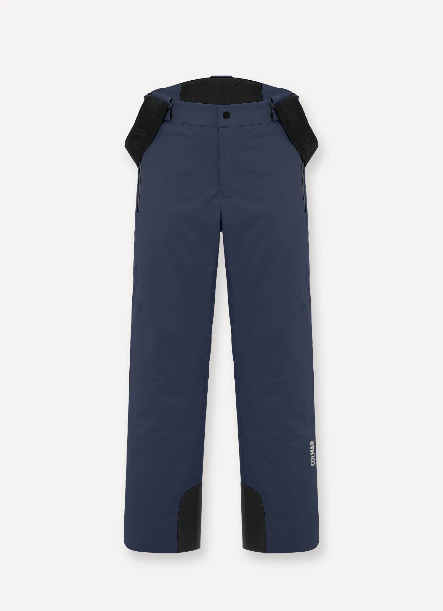 Colmar Herren Wattierte Ski-Latzhose im Slim Fit Skihose dunkelblau