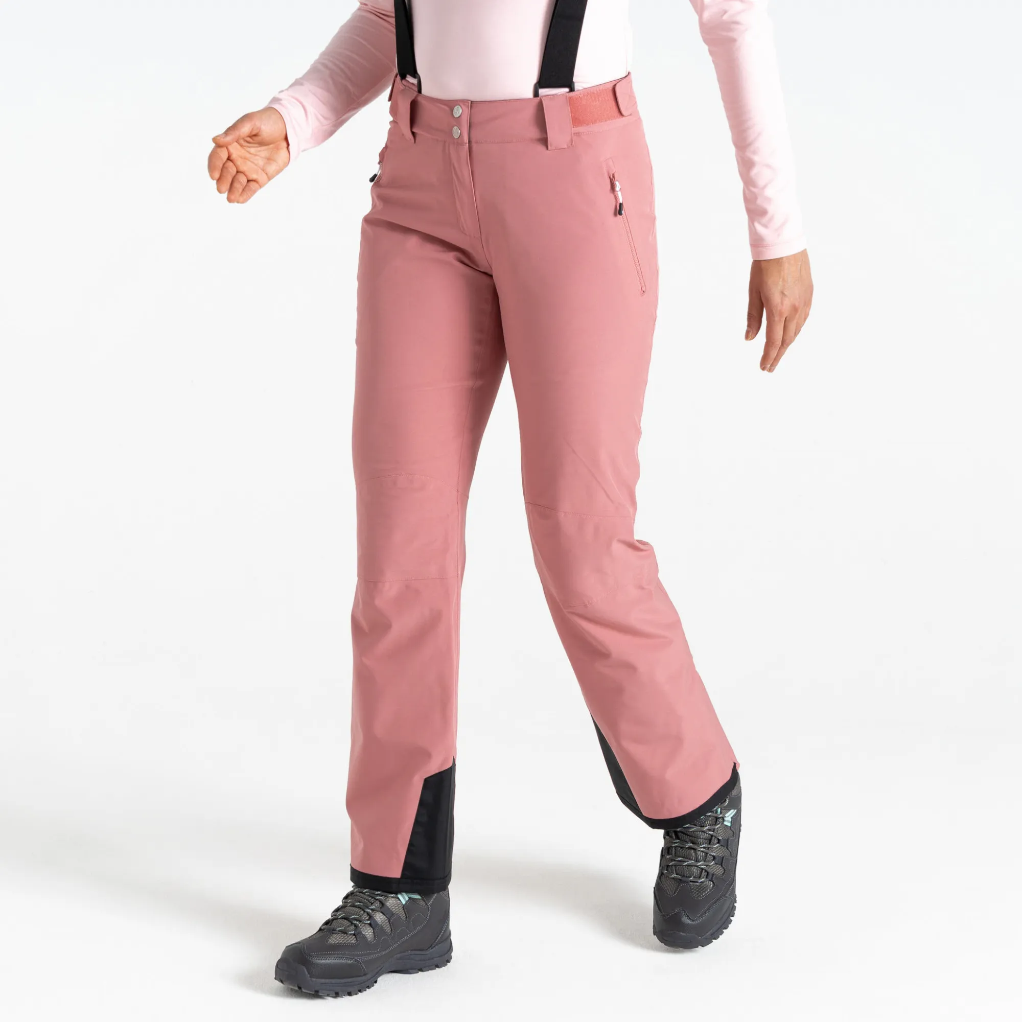 DARE 2B Diminish Wasserdichte Skihose Damen altrosa