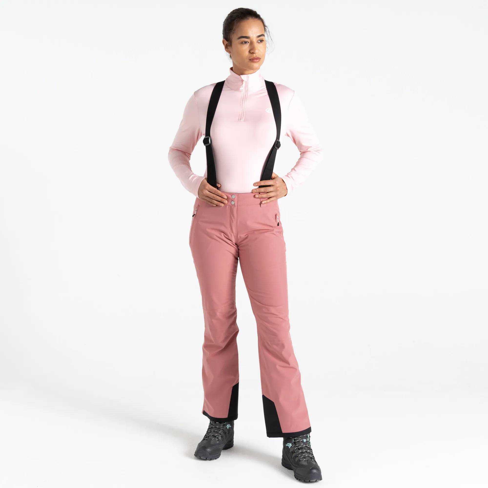 DARE 2B Diminish Wasserdichte Skihose Damen altrosa